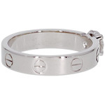 Bague d'occasion CARTIER Love femme or blanc 750/1000 - vue 3
