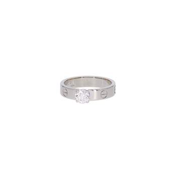 Bague d'occasion CARTIER Love femme or blanc 750/1000