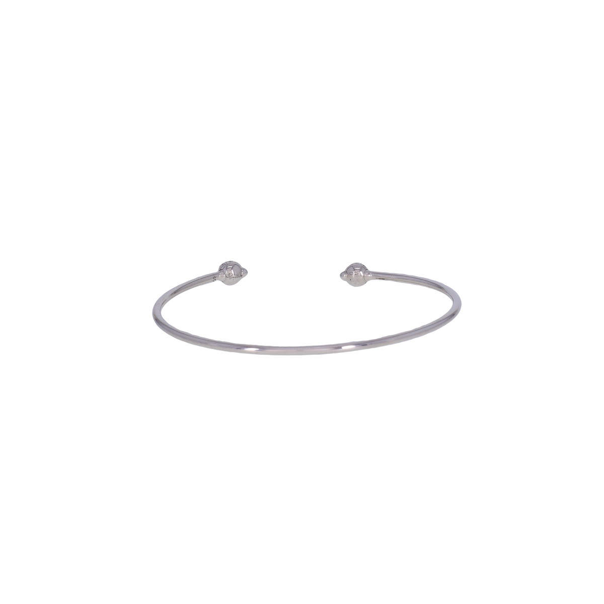 Bracelet d'occasion POMELLATO M'ama non M'ama femme or blanc 750/1000 - vue D1