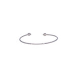Bracelet d'occasion POMELLATO M'ama non M'ama femme or blanc 750/1000 - vue D1