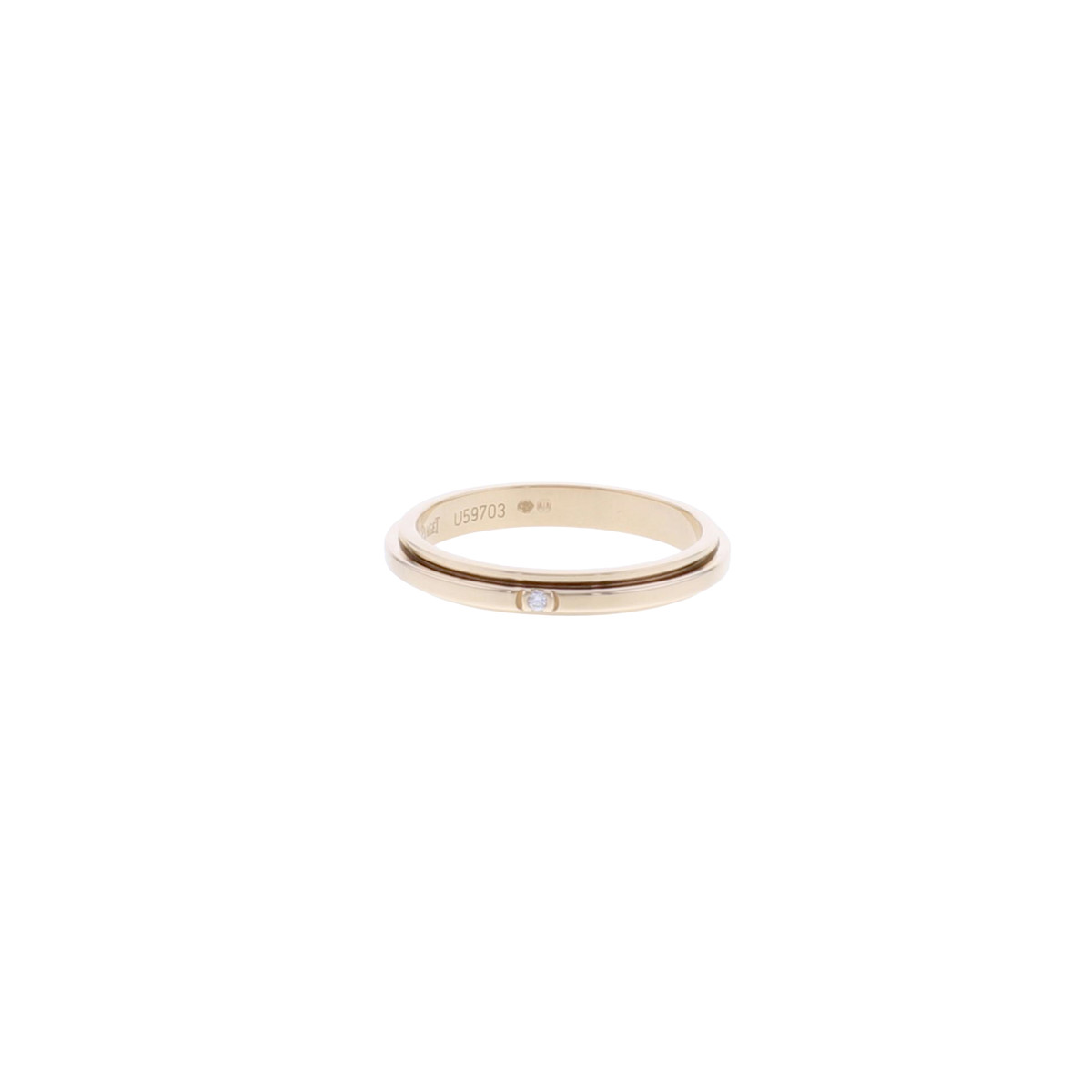 Bague d'occasion PIAGET Possession femme or rose 750/1000 - vue D1