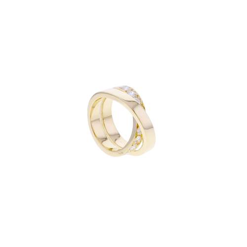 Bague d'occasion CARTIER Nouvelle vague femme or jaune 750/1000