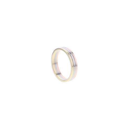 Bague d'occasion CARTIER Alliance Vendôme homme 3 ors 750/1000