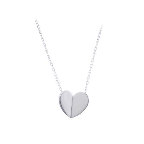 Collier d'occasion VAN CLEEF & ARPELS Coeur Frivole femme or blanc 750/1000