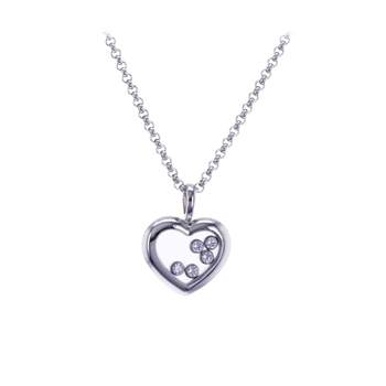Tweedehands CHOPARD Happy Diamonds-halsketting met 5 diamanten voor dames, 750/1000 witgoud