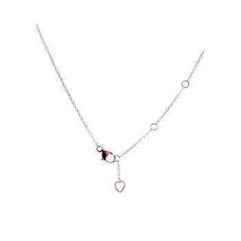 Tweedehands ketting FRED Pretty Women XS voor dames, roségoud 750/1000