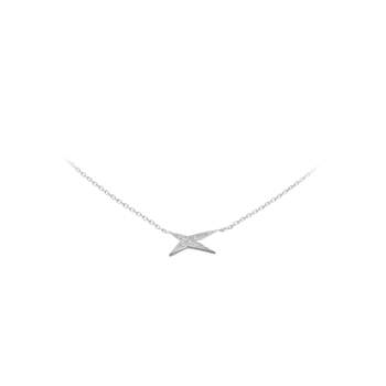 Tweedehands halsketting MAUBOUSSIN Valentin For You voor dames, witgoud 750/1000