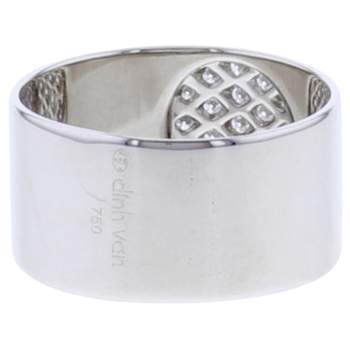 Bague d'occasion DINH VAN Anthéa femme or blanc 750/1000
