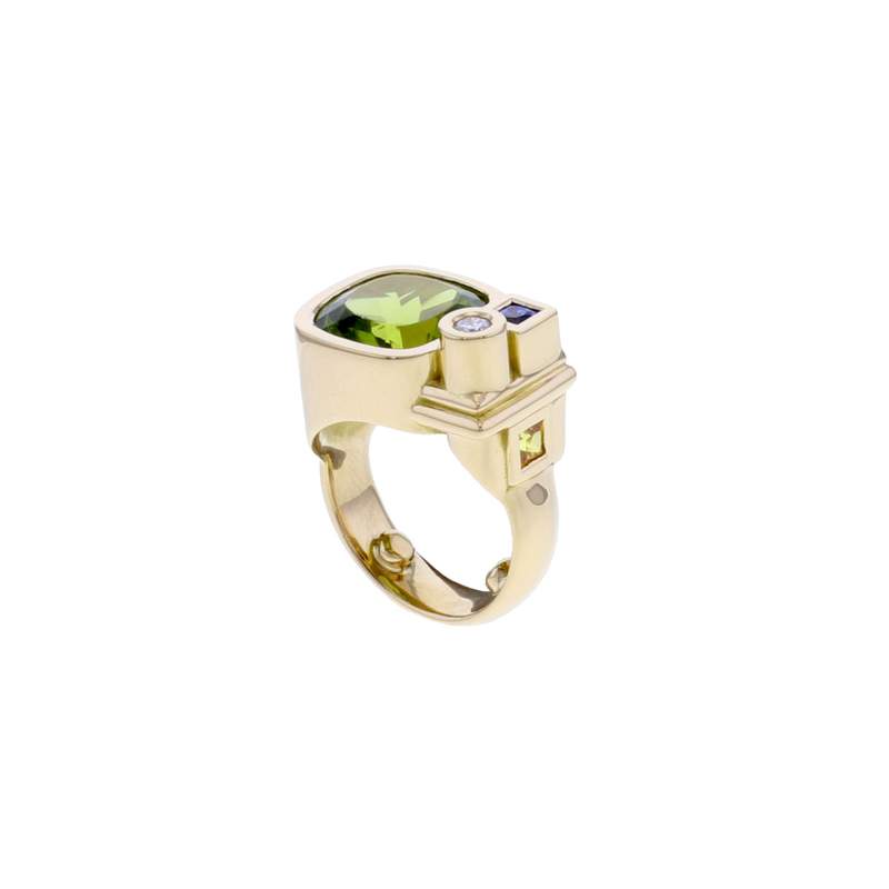 Bague d'occasion TOURNAIRE Villeroy femme or jaune 750/1000 - vue 1