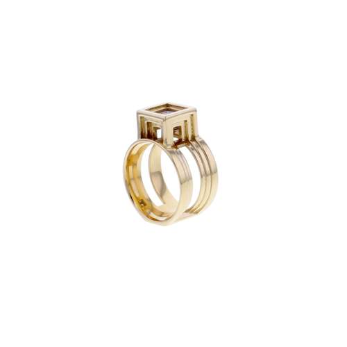 Bague d'occasion TOURNAIRE Persépolis Joaillerie femme or jaune 750/1000