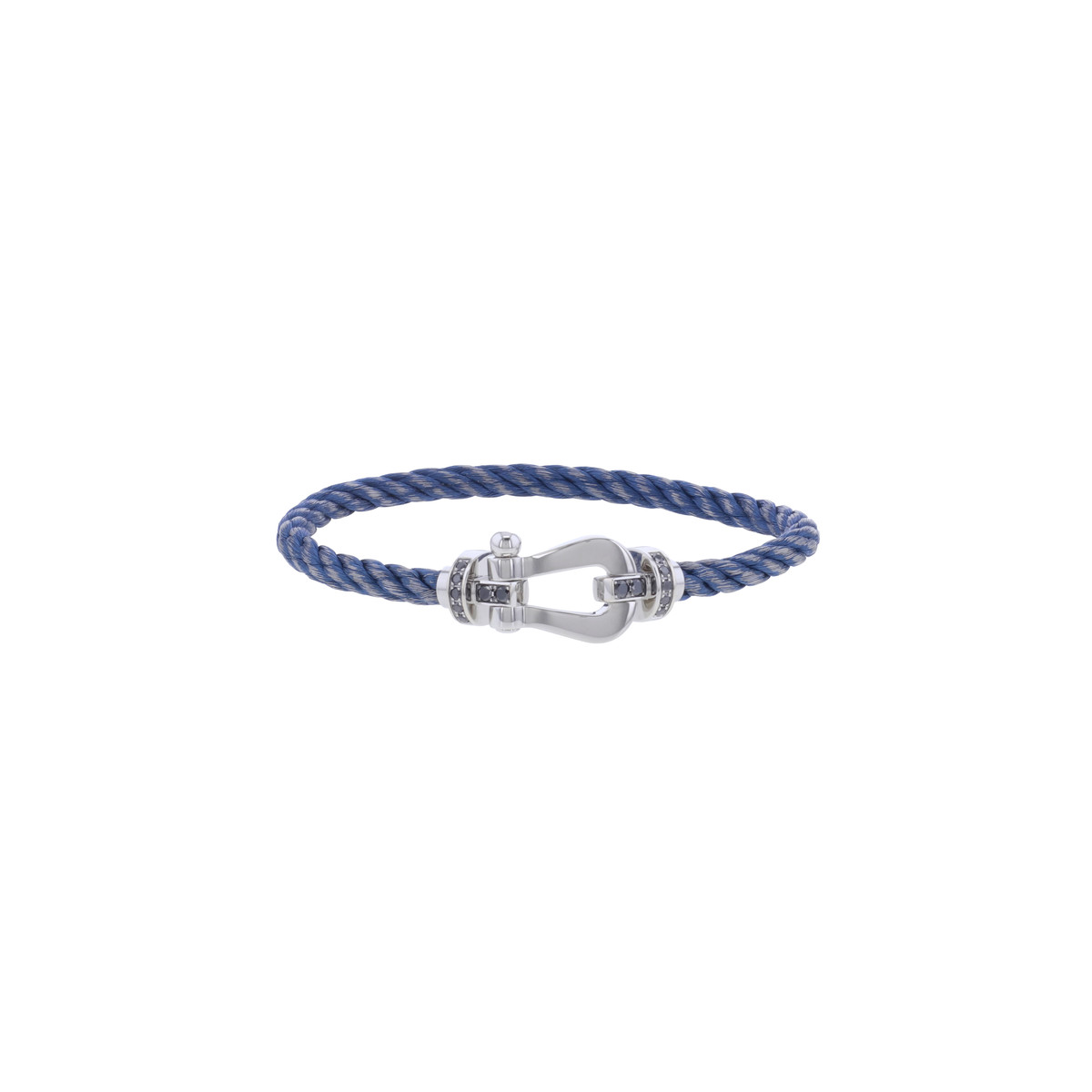 Bracelet d'occasion FRED Force 10 GM homme or blanc 750/1000 - vue 2
