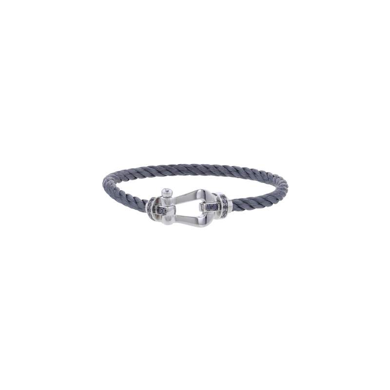 Bracelet d'occasion FRED Force 10 GM homme or blanc 750/1000 - vue 2