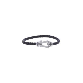 Tweedehands FRED Force 10 GM herenarmband, 750/1000 witgoud