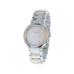 Montre d'occasion BAUME ET MERCIER Promesse femme quartz bracelet acier et plaqué or - vue 4