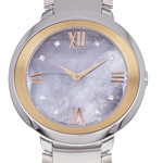 Montre d'occasion BAUME ET MERCIER Promesse Quartz femme quartz bracelet acier et plaqué or - vue D1
