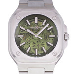 Montre d'occasion BELL & ROSS BR-05 SKELETON homme automatique bracelet acier - vue D1