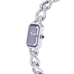 Montre d'occasion CHANEL Première L femme quartz bracelet acier - vue D2