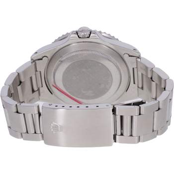 Montre d'occasion ROLEX GMT-Master homme mouvement automatique certifié (cosc) bracelet acier