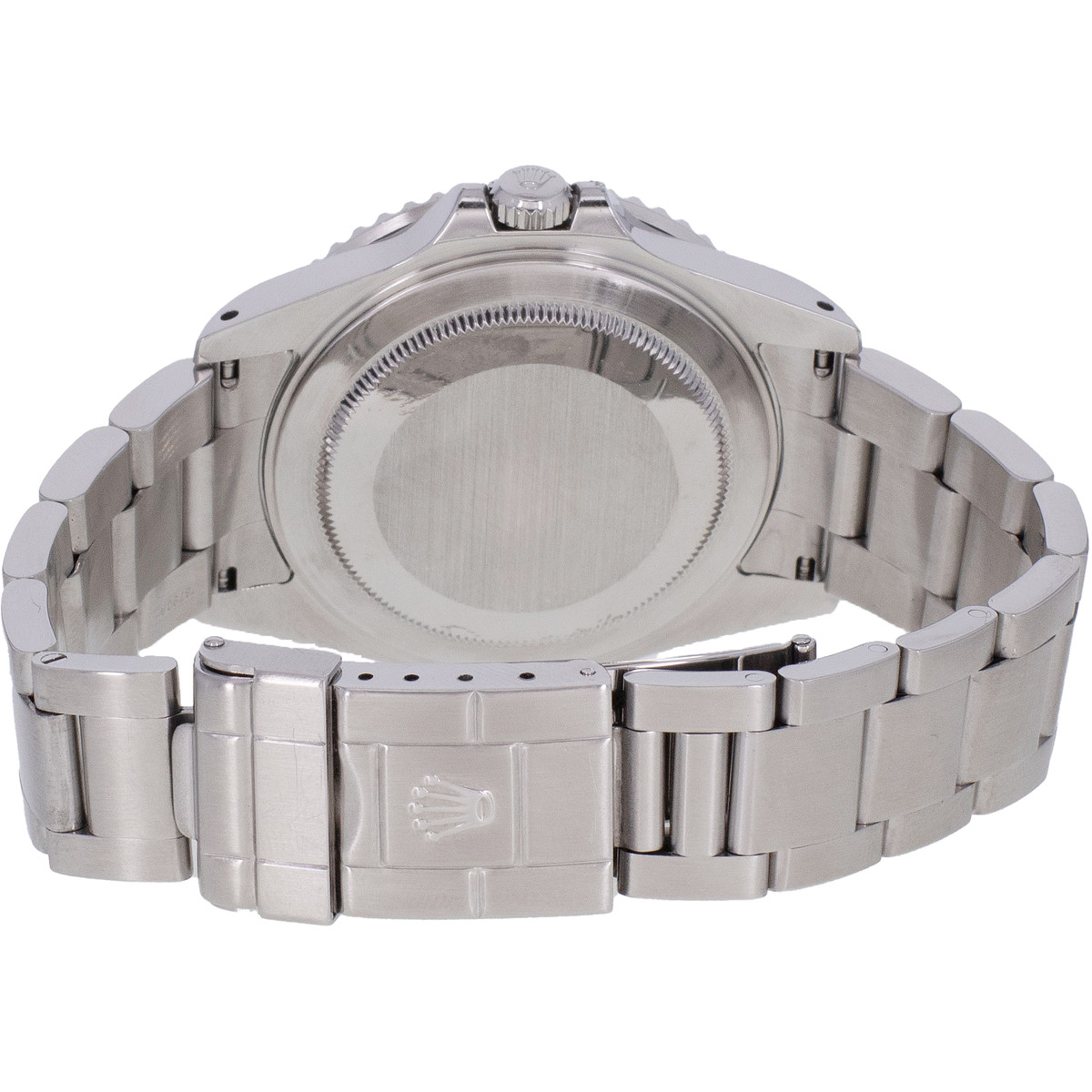 Montre d'occasion ROLEX GMT-Master II homme mouvement automatique certifié (cosc) bracelet acier - vue 3