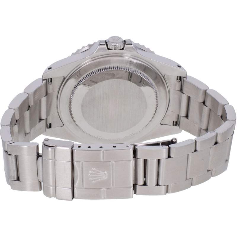 Montre d'occasion ROLEX GMT-Master II homme mouvement automatique certifié (cosc) bracelet acier - vue 3