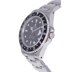 Montre d'occasion ROLEX GMT-Master II homme mouvement automatique certifié (cosc) bracelet acier - vue D2