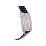 Montre d'occasion HERMES Cape Cod Double Zone homme quartz bracelet cuir cresus - vue 2