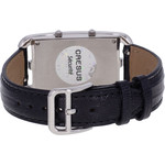 Montre d'occasion HERMES Cape Cod Double Zone homme quartz bracelet cuir cresus - vue 3
