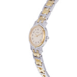 Montre d'occasion HERMES Clipper femme quartz bracelet acier et plaqué or - vue D2