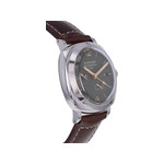 Montre d'occasion PANERAI Radiomir GMT Réserve de Marche homme automatique bracelet cuir d'origine - vue 2