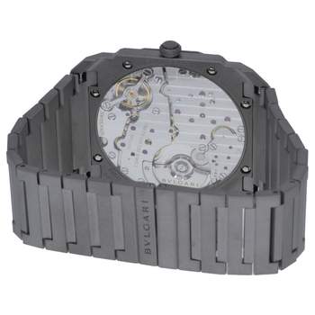 Montre d'occasion BULGARI Octo Finissimo homme automatique bracelet titane