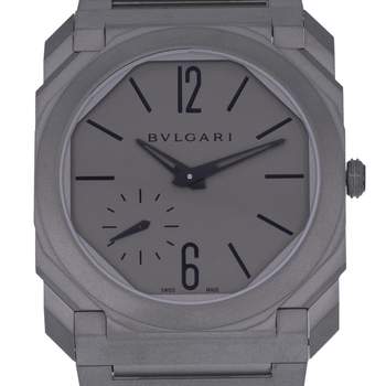 Montre d'occasion BULGARI Octo Finissimo homme automatique bracelet titane