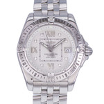 Montre d'occasion BREITLING Cockpit Lady Diamants femme quartz bracelet acier - vue D1