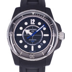 Montre d'occasion CHANEL J12 Marine 42 mm homme automatique bracelet caoutchouc - vue D1