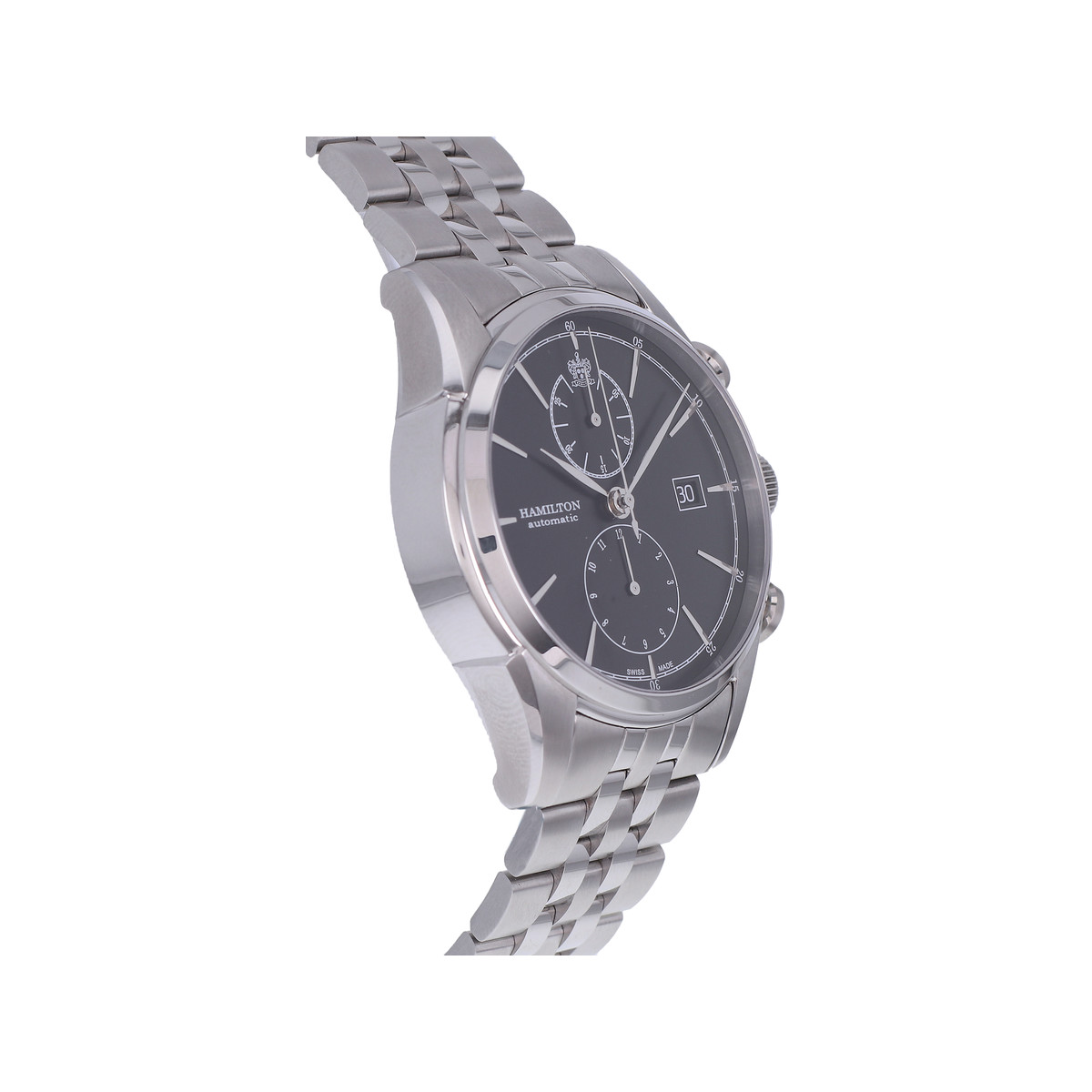 Montre d'occasion HAMILTON American Classic Spirit of Liberty homme automatique bracelet acier - vue 2
