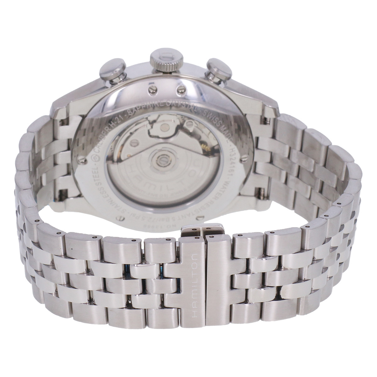 Montre d'occasion HAMILTON American Classic Spirit of Liberty homme automatique bracelet acier - vue 3