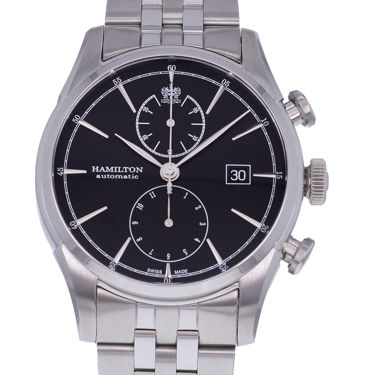 Montre d'occasion HAMILTON American Classic Spirit of Liberty homme automatique bracelet acier - vue D1