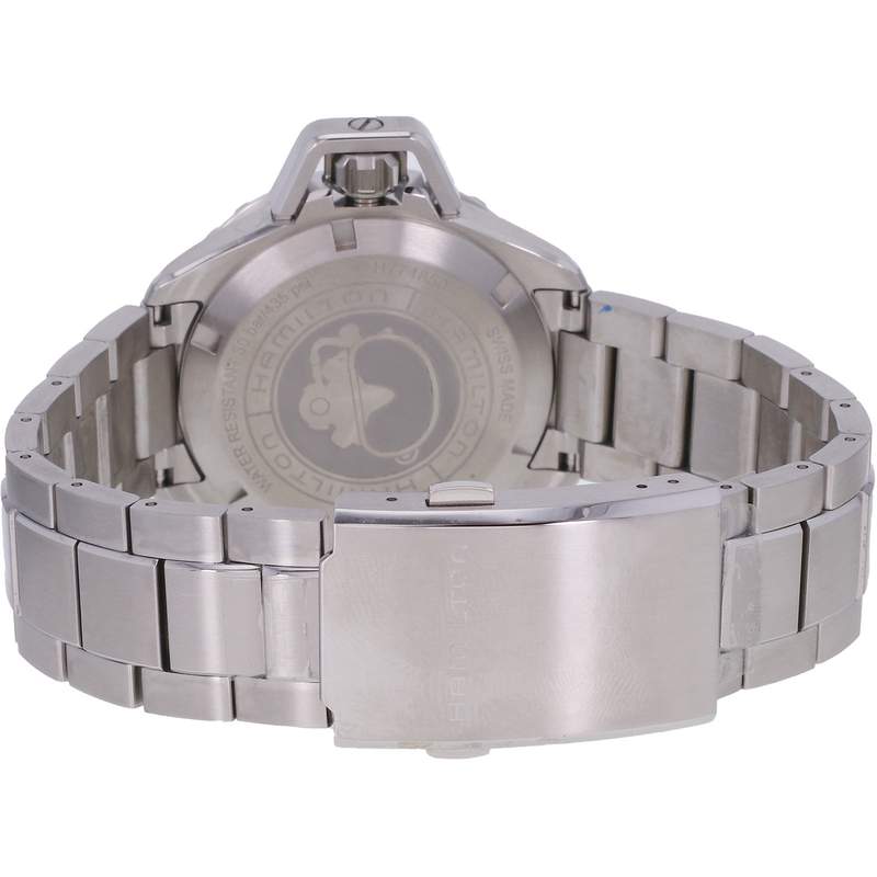 Montre d'occasion HAMILTON Khaki Navy Frogman homme automatique bracelet acier - vue 3