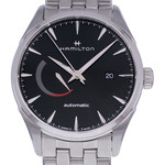 Montre d'occasion HAMILTON Jazzmaster Power reserve homme automatique bracelet acier - vue D1