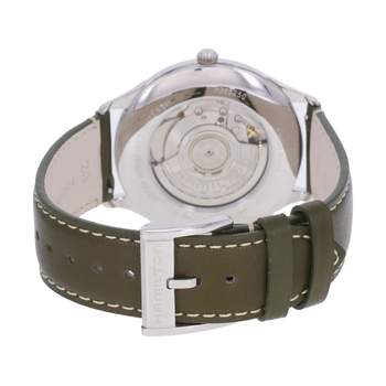 Montre d'occasion HAMILTON Jazzmaster Thin Line homme automatique bracelet cuir d'origine