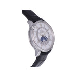 Montre d'occasion MAURICE LACROIX Masterpiece Phase de Lune homme automatique bracelet cuir d'origine - vue 2