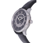 Montre d'occasion MAURICE LACROIX Masterpiece Phase de Lune homme automatique bracelet cuir d'origine - vue D2