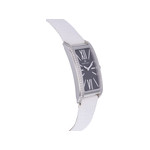 Montre d'occasion MAURICE LACROIX Fiaba Diamants femme quartz bracelet cuir d'origine - vue 2