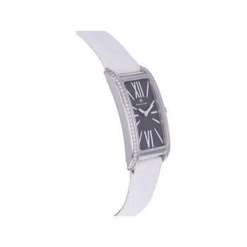 Tweedehands MAURICE LACROIX Fiaba-horloge voor dames, met diamanten, quartz, originele leren band