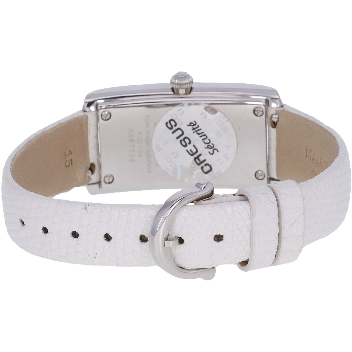 Montre d'occasion MAURICE LACROIX Fiaba Diamants femme quartz bracelet cuir d'origine - vue 3