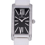 Montre d'occasion MAURICE LACROIX Fiaba Diamants femme quartz bracelet cuir d'origine - vue D1