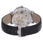 Montre d'occasion MAURICE LACROIX Masterpiece Lune Rétrograde homme mécanique bracelet cuir d'origine - vue 3