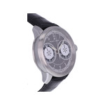 Montre d'occasion MAURICE LACROIX Masterpiece Chronographe homme mécanique bracelet cuir d'origine - vue 2