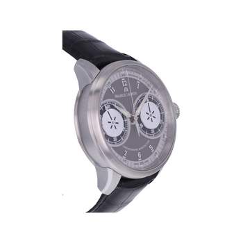 Tweedehands MAURICE LACROIX Masterpiece Chronograaf herenhorloge, mechanisch, met originele leren band