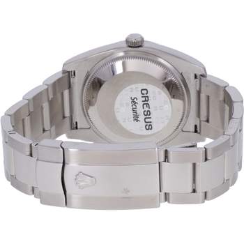 Montre d'occasion ROLEX Date mixte mouvement automatique certifié (cosc) bracelet acier