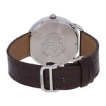 Montre d'occasion HERMES Arceau TGM homme automatique bracelet cuir cresus - vue 3